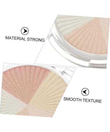 VINTORKY 1 Box Highlight Powder Highlighter Cream Shimmer Powder for Face Highlighting Plastic Shell - Buy Online on GoSupps.com