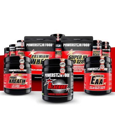  POWERSTAR FOOD Powerstar Diet Pro 1 kg | German-made diet protein powder | Multi-component protein powder for muscle mass preservation | Diet protein shake - Buy Online on GoSupps.com