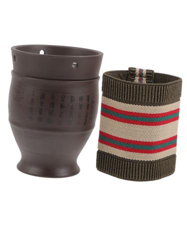 Gatuida 1 Set Moxibustion Pot body massage devices moxa case moxibusion-tank wormwood tool scratch pot Moxibusion pots dropshipping ceramic accessories scratch cup moxibusion cup fabric