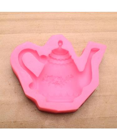 Chocolate Candy Sugar Craft Cartoon Cute Teapot Cake Decorating Tool Silicone Soap Kitchen Baking Gift Soap - Buy Online on GoSupps.com
