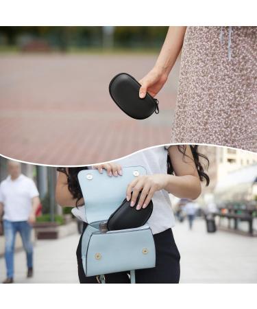Moko 2 in 1 Glasses Case & Contact Lens Container - Portable Travel Set with Mirror & Tweezers for Men & Women | Black & White - Buy Online on GoSupps.com