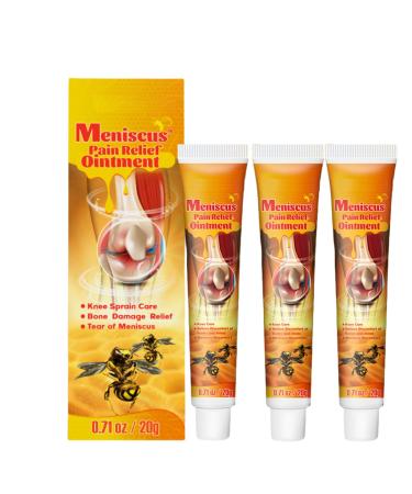 New Zealand Bee Venom Professional Treatment Gel Bee Venom Treatment Gel Bee Venom joint care gel Bee venom body massage gel bee venom gel knee shoulder neck back and leg ointment (3PCs))