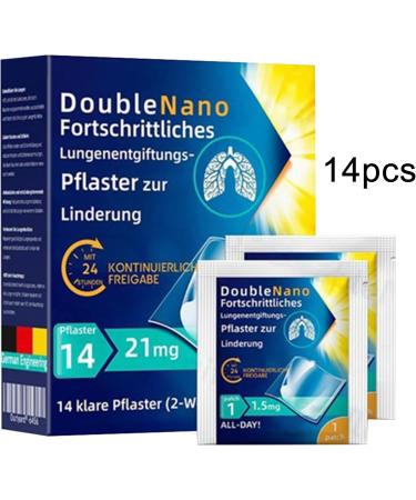 Lot de 14 patchs de nettoyage des poumons | Bandes de soutien respiratoire naturelles | Aide respiratoire portable pour les voyages le travail les affaires | Patchs de durables pour - Buy Online on GoSupps.com