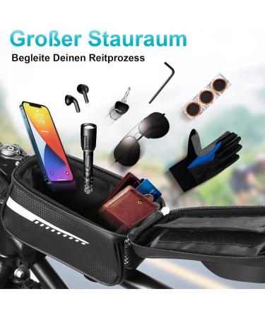 Cool Bike Frame Bag - Ideal Father's Day Gift Birthday Surprise for Men Perfect Bicycle Accessory for Cyclists & Teens Great Easter & Christmas Gift - Buy Online on GoSupps.com
