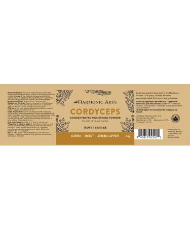 Cordyceps Dual-Extract Concentrated Mushrooms. Used Traditional Chinese Medicine. Fungal Polysaccharides and immunomodulating Properties & Antioxidant Source. Adrenal Support Water Soluble Powder 100g - Buy Online on GoSupps.com