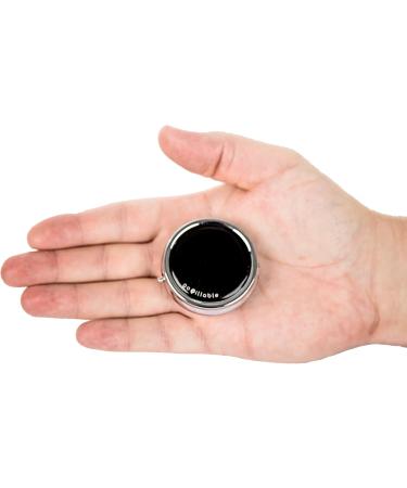 Black Purse Pill Box | Compact & Discreet Small Pill Organizer for Travel & Daily Use - Buy Online on GoSupps.com