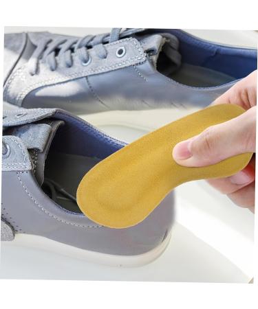 Beaupretty 4 Pairs Women's High Heel Cushion Pads - Comfortable Sole & Heel Grips for Perfect Fit - Yellow Liner Filler for Shoes 10.10x3.60x0.30CM - Buy Online on GoSupps.com