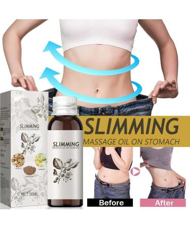 Lamia Belly Off Herbal Slimming Massage Oil Anti-Cellulite & Natural Lymphatic Drainage Spa Essential Oil for Men & Women (2 Pieces) - Buy Online on GoSupps.com