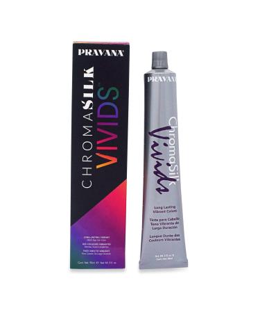 Pravana Chroma Silk Creme Hair color Vivids Wild Orchid 3 oz