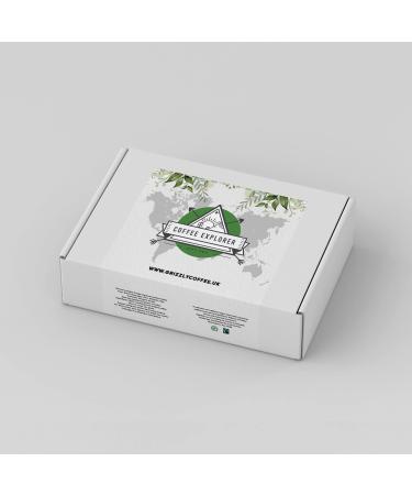Coffee Gift Box | Coffee Explorer Gift Box | Coffee Gift Set | Great Gift for Coffee Lovers | Includes 8 Bags of Different Premium Coffees | Single Origin Coffee | Grizzly Coffee | (Ground)
