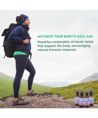 WishGarden Kick Ass Immune Activator 0.66 oz - Natural Immune Support - Buy Online on GoSupps.com