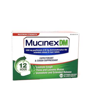 Mucinex DM Maximum Strength 48 Tablets