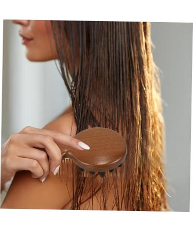 Beaupretty 3-Pack Broad Tooth Comb Set for Curly Hair - Wooden Scalp Massage Tool | Comfortable Ridge Massager | 12x8.3cm | Perfect for International Shipping - Buy Online on GoSupps.com