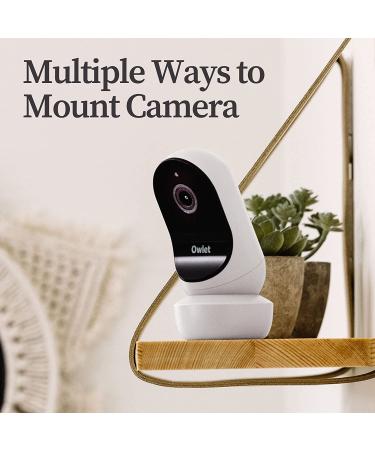 Owlet Cam 2 - Smart Baby Monitor Camera - Stream Secure HD Video and Audio with Night Vision  4X Zoom  Wide Angle View and Sound  Motion and Cry Notifications White - Buy Online on GoSupps.com