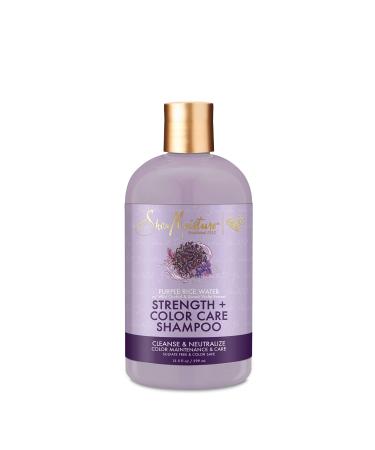 SheaMoisture Strength + Color Care Shampoo Purple Rice Water 13.5 fl oz (399 ml)