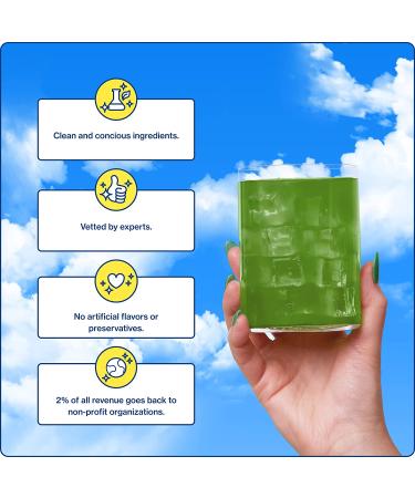 Sunwink Detox Greens Superfood Powder - Organic Gut Health & Detox Blend with Celery, Wheatgrass, Spinach, Spirulina - 20 Servings - Buy Online on GoSupps.com