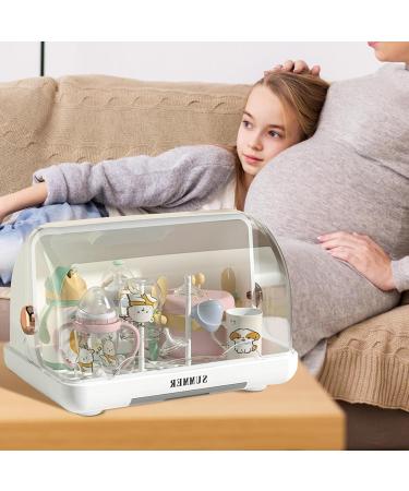 Calakono White Storage Box for Baby Bottles - Efficient Organization for Milk Bottles | International Shipping - Buy Online on GoSupps.com