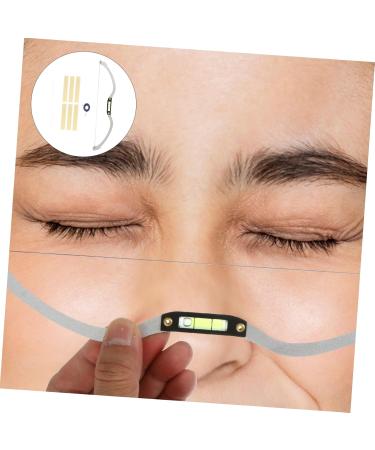 Healeved 2pcs Bow Eyebrow Ruler Eyebrow Level Ruler Eyebrow Stencil Ruler Eyebrow Line Eyebrow Trimming - Buy Online on GoSupps.com