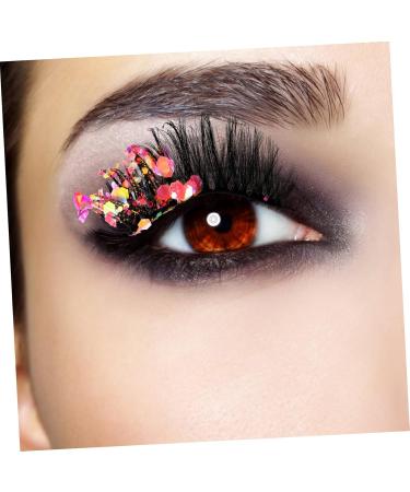 minkissy 6 Pairs Fluorescent False Eyelashes Fake Eyelashes Artificial Eyelashes Fluffy Wispy Lashes Lash Extensions Natural False Eyelashes Lash Natural Look Flash High-grade Fiber 3d - Buy Online on GoSupps.com