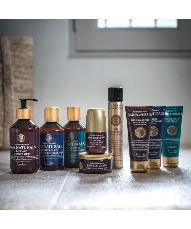 RECIPE for Men Raw Naturals Rustic Beard Shampoo & Conditioner - Soft Manageable Beard with Apple & Hop Extract - 250ml - Buy Online on GoSupps.com