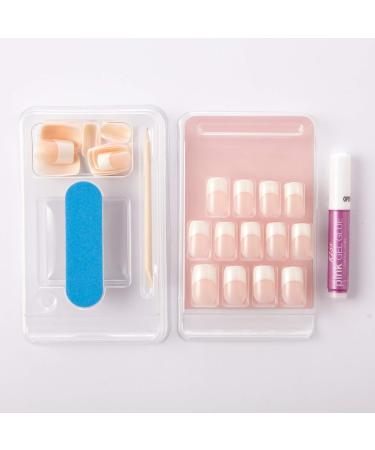 Kiss Everlasting French Nails 28 Count (2 Pack EF10) - Long-Lasting Nail Designs - Buy Online on GoSupps.com