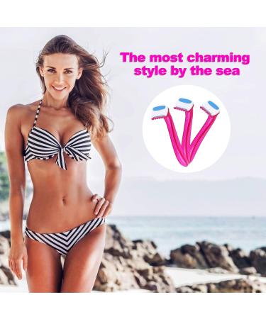 9Pcs Women Bikini Shaver Set - Portable Hair Removal Razor for Bikini Area | International Shipping Available - Buy Online on GoSupps.com