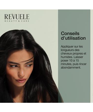 REVUELE Masque Capillaire Fortifiant au Romarin Nourrit R pare et R g n re Cheveux Secs ou Ab m s Apporte Force Douceur et Brillance 250 ml - Buy Online on GoSupps.com