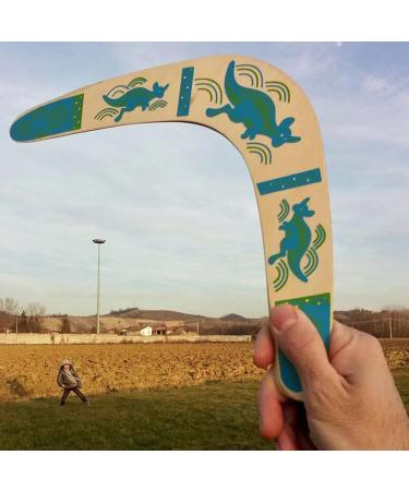 Buy Joyola V-Shaped Wooden Boomerang - Durable Outdoor Toy for Kids & Adults | Perfect for Fun & Play - Buy Online on GoSupps.com