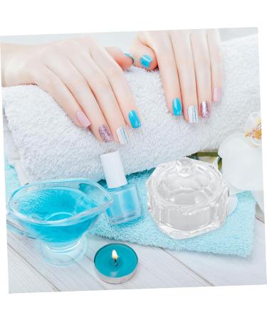 Mikinona Nail Art Crystal Cup Liquid Containers Skull Decor Manicure Salon Nail Bowls Dappen Monomer Dish Nail Painting Pen Nail Glassware Manicure Mini Dappen Dish Crystal Glass K5 - Buy Online on GoSupps.com