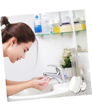 minkissy Cleansing Brush Deep Clean Face Wash Cleaning Brush Electric Silicone Scrubber for Face Blackhead Scrubber Face Exfoliator Brush Manual Facial Cleansing Multi-Functional Face Brush 5X5CM - Buy Online on GoSupps.com