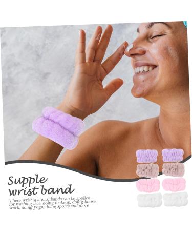 Beaupretty 4 Paires Serviettes de Poignet pour Laver le Visage Bracelets de Lavage du Visage Bandeaux Anti-transpiration Bracelet Souple couleur assortie 1 - Buy Online on GoSupps.com