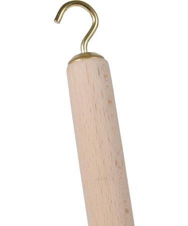 DMI Dressing Stick | Button Hook and Zipper Pull | Wood Handle | Mobility Dressing Aid - Buy Online on GoSupps.com