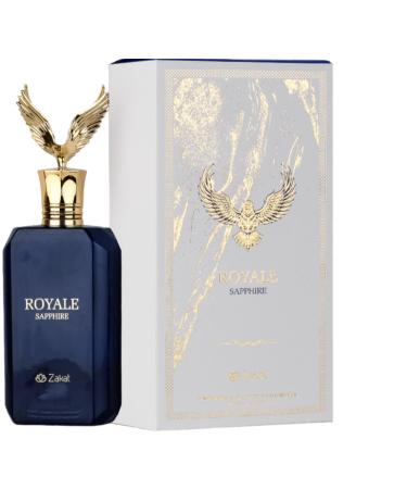 Zakat Perfumes Royal Collection Unisex EDP - Eau de Parfum 80ml(2.7 oz) (SAPHIRE)