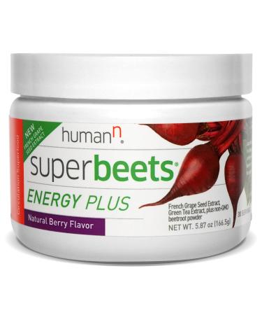 HumanN SuperBeets Energy Plus with Grape Seed Extract - 30 Servings