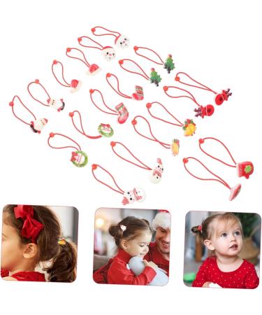 Beavorty 10 Pairs Christmas Headband Christmas Hair Band Kids Elastic Hair Holder Ponytail Hair Band Christmas Tree Hair Ties Hair Tie Holder Elasticity Toddler Abs Hair Accessories - Buy Online on GoSupps.com