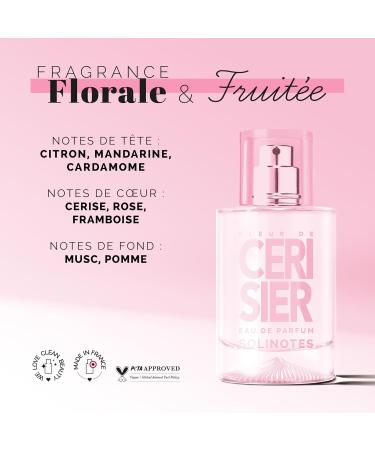 SOLINOTES Cherry Blossom Perfume for Women - Eau De Parfum | Delicate Floral and Soothing Scent - Made in France - Vegan - 1.7 fl.oz - Buy Online on GoSupps.com