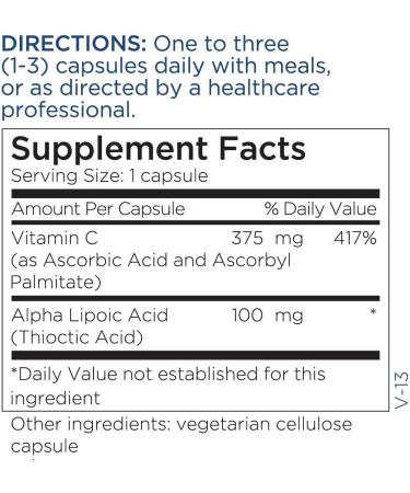 Metabolic Maintenance Alpha Lipoic Acid 100mg - Antioxidant for Nerve & Liver Health | 90 Capsules - Shop Internationally - Buy Online on GoSupps.com