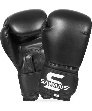 Premium 4oz Black Boxing Gloves for Men Women & Kids Ideal for Kickboxing MMA Martial Arts & Sparring - Buy Online on GoSupps.com