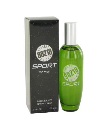 BEVERLY HILLS 90210 Sport Eau De Toilette Spray for Men 3.4 Fluid Ounce