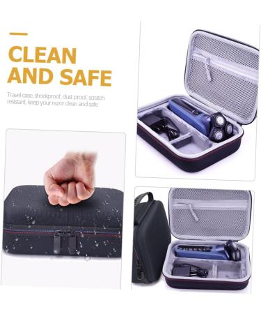 Minkissy 5-Pack Hair Cutter Razor Storage Bag - EVA Protective Organizer for Men | Shockproof & Compact (22.5x16cm) - Buy Online on GoSupps.com