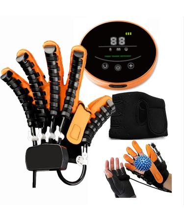 DZKJ Robot Gloves for Hand Training and Rehabilitation for Hemiplegia Stroke Paralysis Arthritis Patient Physical Robotic Gloves for Stroke Rehab for Relieve Wrist and Thumb Pain Left M