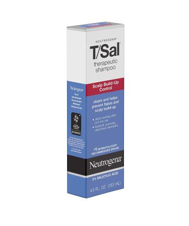 Neutrogena T/Sal Therapeutic Shampoo for Scalp Build-Up Control | Salicylic Acid Treatment for Dandruff, Psoriasis & Dermatitis | 4.5 fl. oz - Buy Online on GoSupps.com