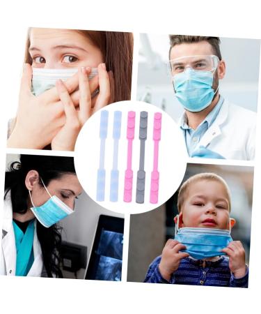 Gatuida Protective Mask Hooks - 6 Adjustable Silicone Earring Covers (15.8x1.5cm) for Comfort & Security - International Shipping Available - Buy Online on GoSupps.com