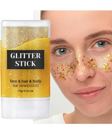  Generisch Glitter Pen Body Glitter Pen Festival Makeup Holographic Glitter Pen Face Body Hair Eye Glitter Pen Glitter Makeup for Women - Buy Online on GoSupps.com