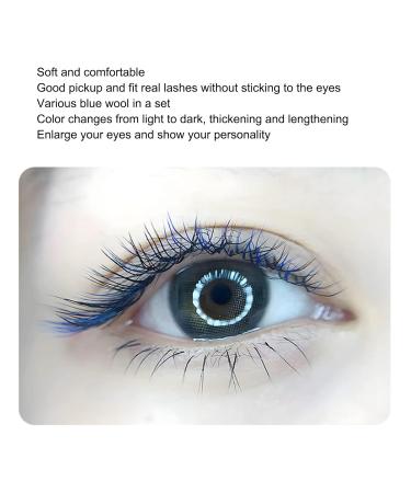Sonew Colored Eyelashes - C Curl Lash Extensions (0.07mm 16mm) for Halloween & Christmas Role Performance | 12 Rows of Vibrant Colors - Buy Online on GoSupps.com