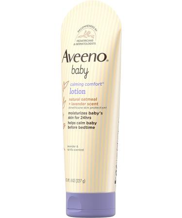 Aveeno Baby Calming Comfort Lotion - Lavender & Vanilla Scents - 8 fl. oz - Buy Online on GoSupps.com