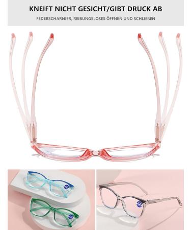 Shop Lanomi Classic Blue Light Filter Reading Glasses - UV400 Protection 4-Pack Cats Sight Rectangle 4.0 Diopters Anti-Blue Light Visual Aid - Buy Online on GoSupps.com