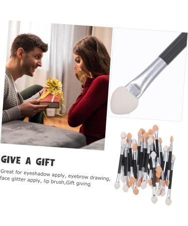 Baluue 24pcs Makeup Eyeshadow Brush Eye Cream Brush Eye Makeup Brushes Dual Ended Eyeshadow Brush Colorful - Buy Online on GoSupps.com