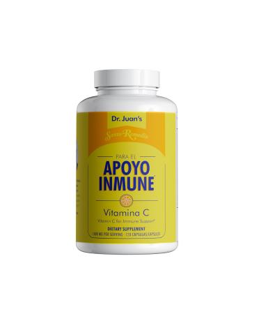 Santo Remedio Vitamin C Immune Support Dietary Supplement 1000 mg 120 Capsules