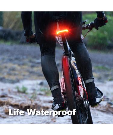 MEILAN X5 Wireless USB Rechargeable Smart Bike Tail Light with Turning Signal - Remote Control Bicycle Rear Light for Cycling Safety - Buy Online on GoSupps.com